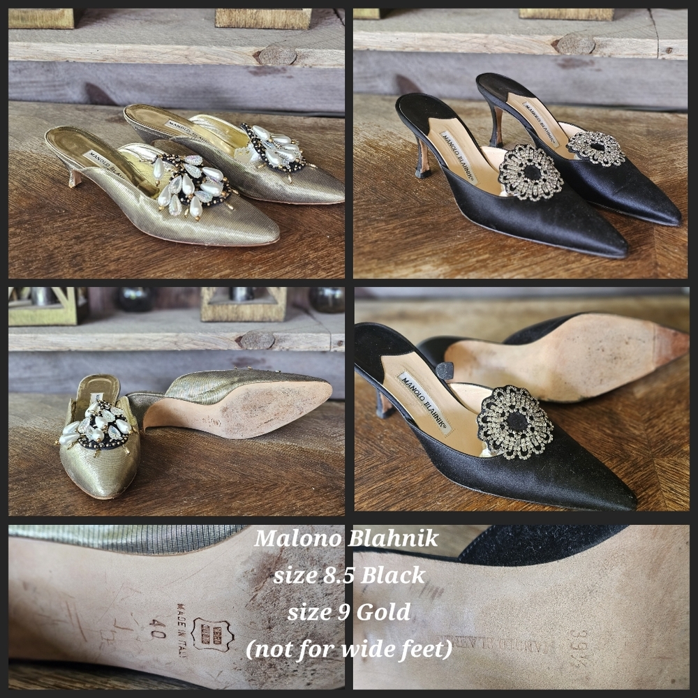 Manolo Blahnik vintage heels